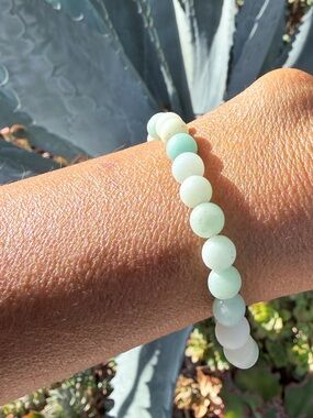 Matte Amazonite Bracelet